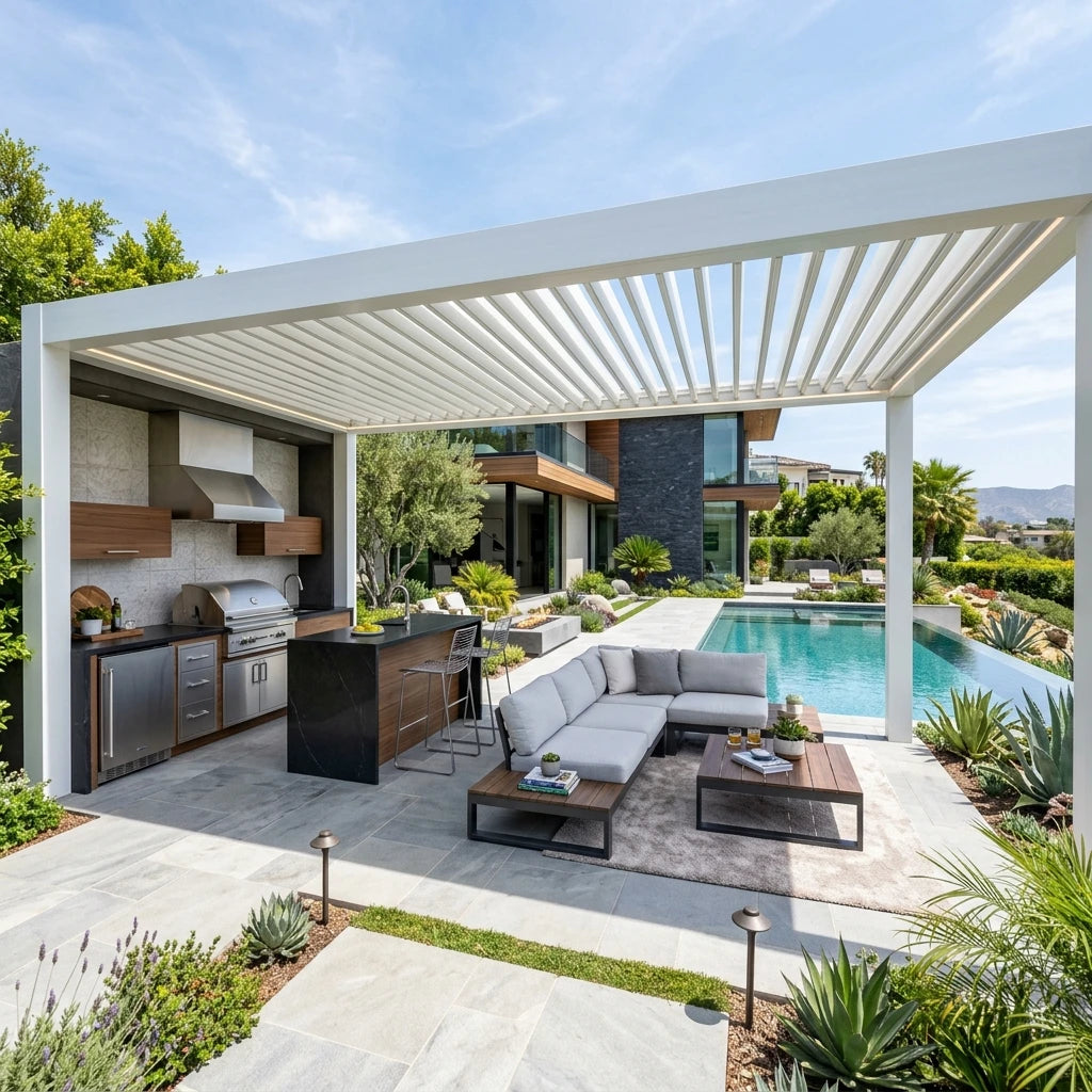 Why Aluminum Louvered Pergolas are the Best Choice for Modern US Homes